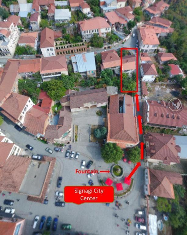 Apartmán ANI-a Signagi Exteriér fotografie